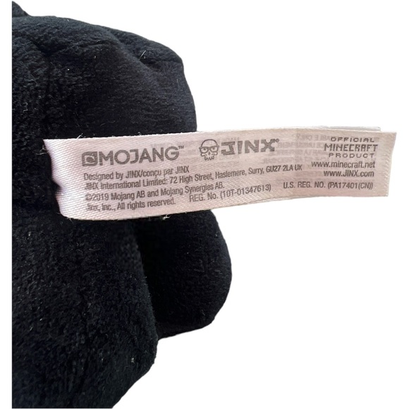 Jinx Mojang Minecraft Mini Crafters Series 1 Enderman Stuffed Animal Plush 2018 - Picture 6 of 7